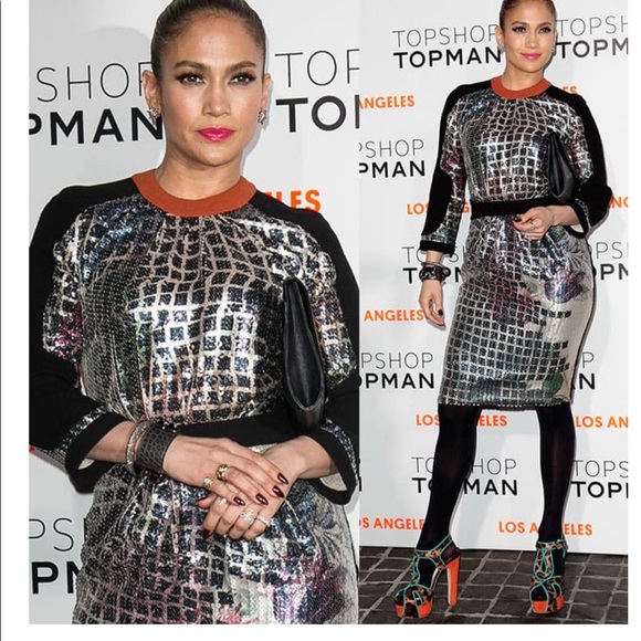 Color block heels - Picture 2 of 5